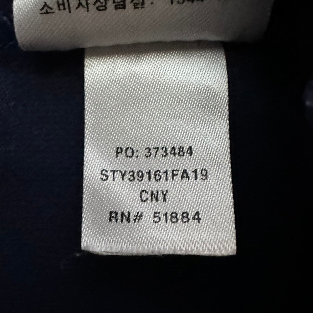 Patagonia Responsibili-Tee Mens M Blue Long Sleeve P-6 Logo Outdoors Gorpcore - Picture 7 of 11